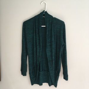 2/$20 - Dark teal cardigan - soft, comfy, cute!
